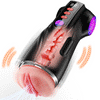 【Flitsverkoop: 30% KORTING】Daphne - Penis Pomp met 3 verwisselbare sleeves, Pocket Pussy, 9 Zuig- & 9 Vibratiemodi, Mannelijke Masturbator