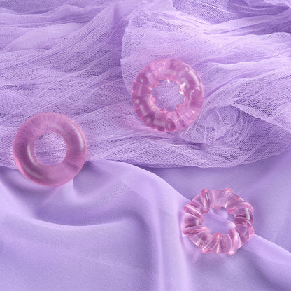 3-delige set cockringen met hoge elasticiteit TPE-ringen voor mannelijk genot