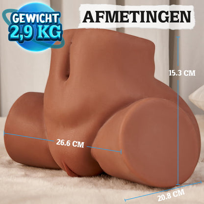 Sara Harlow  - Bruine kruisbenen heuphoog simulatie Honeypot 2,9 kg