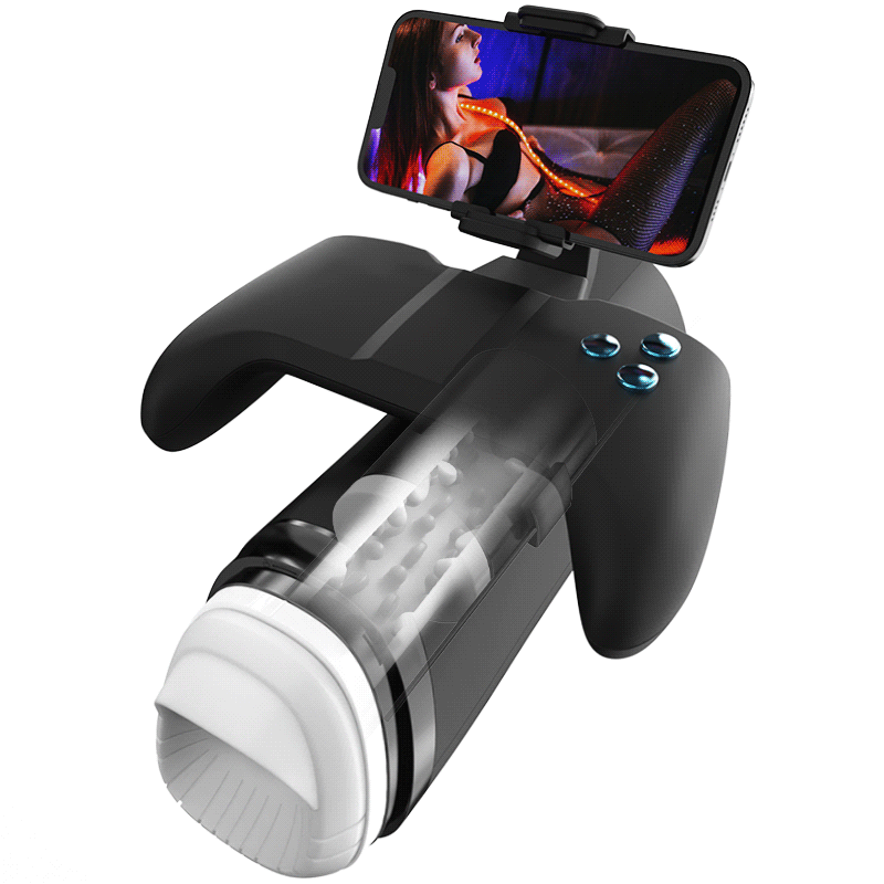 Turbo 10-Modus Explosieve Stroker – Immersief Gamepad-ontwerp met Telefoonhouder