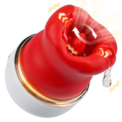 Cherry - Tonglikkende vibrator voor het stimuleren van de clitoris en tepels