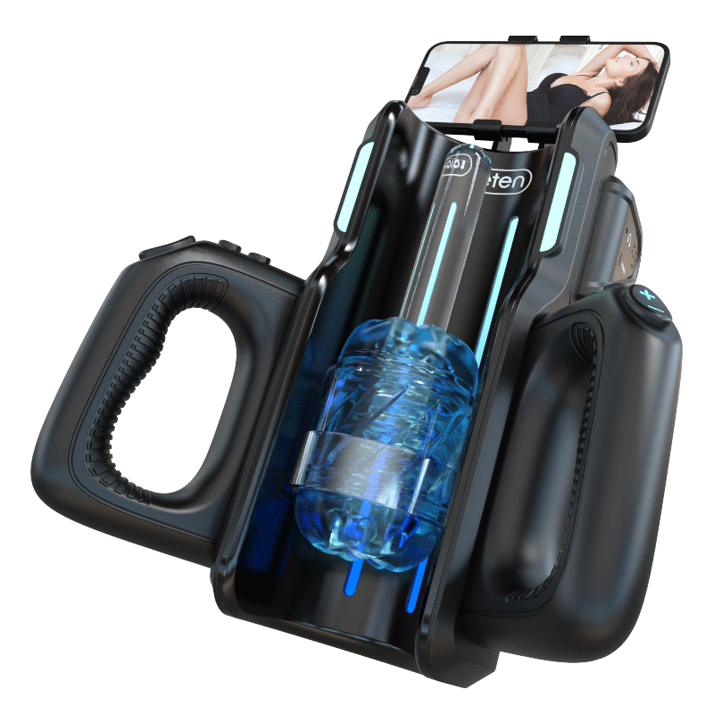 【Gratis verzending】LETEN 10 Krachtige motormasturbator met hoge snelheid en telefoonhouder