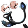 【Bespaar € 5 op extra schoonmaakproducten】Anaalplug bolvormige vibrerende stimulator met penisringen