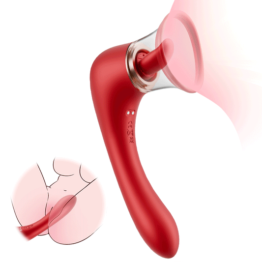 Fopspeen Zuigen Trilling Clitoris Vibrator Tepel Stimulatie