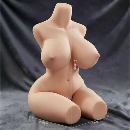 【Verzending op 8 mei】16.8KG Grote Borsten Twee Kanaals Sexy Realistische Mannelijke Masturbator