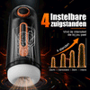 Alien - 6-in-1 Masturbatiecup met 10 vibratiestanden, stuwbewegingen & 4 zuigstanden, met verwarming tot 40°C