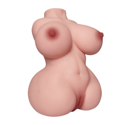 DONNA 3,5KG 10-Frequentie Dubbele Vibratie 3-in-1 Realistische Sekspoppen