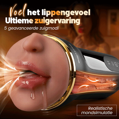 Bestvibe Pro‑ 3 verwisselbare hulzen, drie unieke genotsbelevingen, mannelijke masturbator, 5 zuig‑ & 10 trillingsmodi