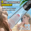 【HOT】IPX7 Waterdichte vacuümpomp, 7 standen, oplaadbaar, met 2 siliconen ringen.