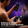 Nex - App-gestuurde interactieve masturbatorcup, 10 vibratiemodi & 10 zuigermodi, 360° strakke omsluiting