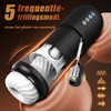 【Gratis verzending】Raketvliegtuigbeker, 3-frequentierotatie, 5-frequentietrilling + telescopisch, verwarmd