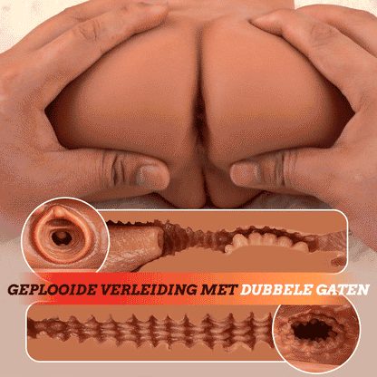 Schepen op 2 februari Met strakke schaamlippen 2 gaten Grace sappig poesje realistische kont 1,9 kg