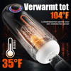 Alien - 6-in-1 Masturbatiecup met 10 vibratiestanden, stuwbewegingen & 4 zuigstanden, met verwarming tot 40°C