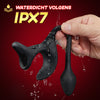 【Bespaar € 5 op extra schoonmaakproducten】Anaalplug bolvormige vibrerende stimulator met penisringen