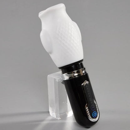 TORNADO 3.0 Versie 7 Vibrerende 5 Roterende Stuwende Pijp Masturbator