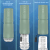 Abyss - 10 Zuig- & 10 Vibratie Vacuüm Penis Pomp Vergrotingspomp Mannen Masturbator