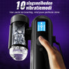 Nex - App-gestuurde interactieve masturbatorcup, 10 vibratiemodi & 10 zuigermodi, 360° strakke omsluiting