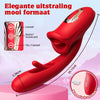G-spot klap vibrator met tonglikfunctie & vibrerende tong