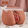 Braun Realistische Masturbator 3D-structuur 2 Liefdestunnels Poesje