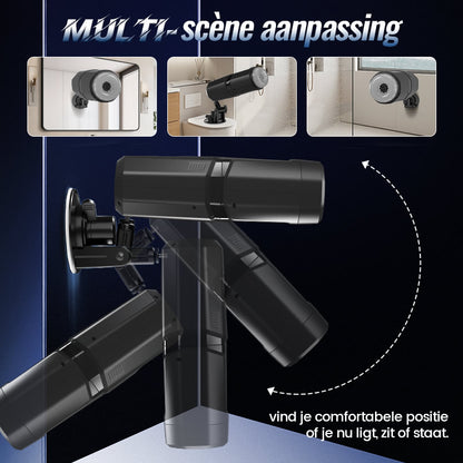 GripMax – Handsfree masturbator voor mannen met zuignapbevestiging