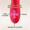 3 Stoten & vibratie 7 Zuigen 10 Tikken G-spot vibrator