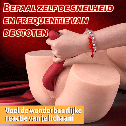 Magic Wand – 9-frequentie percussie en vibratie, ergonomisch ontworpen vibrator