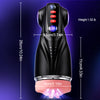 【Flitsverkoop: 30% KORTING】Daphne - Penis Pomp met 3 verwisselbare sleeves, Pocket Pussy, 9 Zuig- & 9 Vibratiemodi, Mannelijke Masturbator