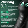 Evolution-8 Succion 10 Vibratie One Touch Orgasme Digitaal Vacuüm Masturbator