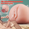 Acmejoy S-HANDE Pussy-Shaped Sleeve 3 Zuigende 9 Vibrerende Mannelijke Vergrotingspompen