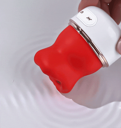 Cherry - Tonglikkende vibrator voor het stimuleren van de clitoris en tepels