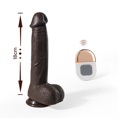Eagle Realistische Dildo 18CM 3 Telescopische 5 Vibrerend