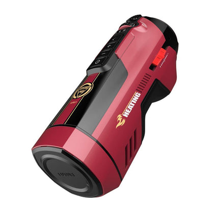 High-tech Parfum Masturbator Cup 10 Telescopische Verwarming Seksueel Kreunen Leten