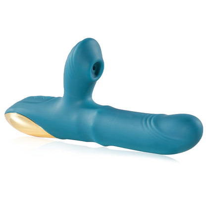 Volautomatische Vibrator 7 Zuigen 7 Telescopische G-punt Clitoris Anus Stimulatie