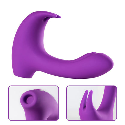 Konijnen 3 in 1 Zuigende Vibrator