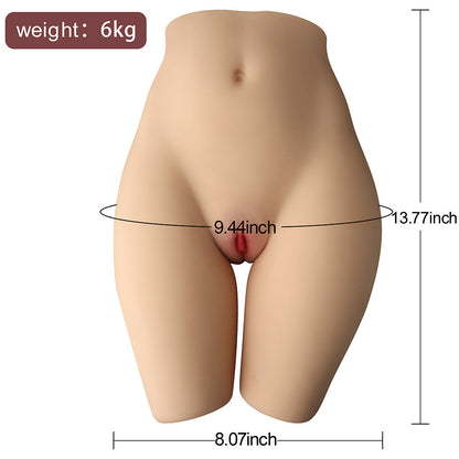 【Anbei】Mooi en verleidelijk poesje, realistische tweekanaals masturbator